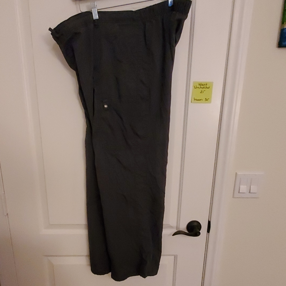 Pewter gray Cherokee Luxe scrub pants 2XL